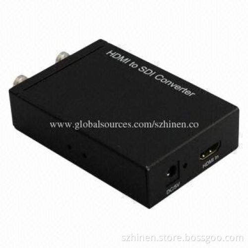 HDMI V1.3 to SDI Converter, SDI Input, Supports SD, HD, 3G Mode with 270m-2.97Gbps Data Rate
